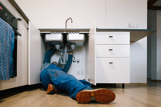 Professional Drain Cleaning technician working in Indian Trail, NC